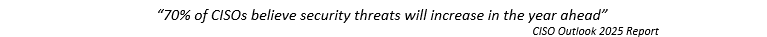 CISO Outlook 2025 Report